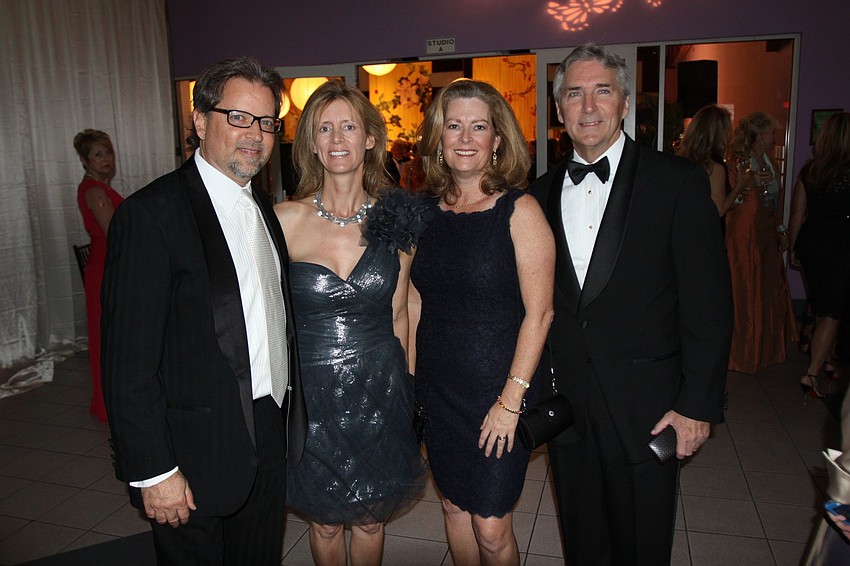 John and Barb Moran with Julie and Phil Delaney