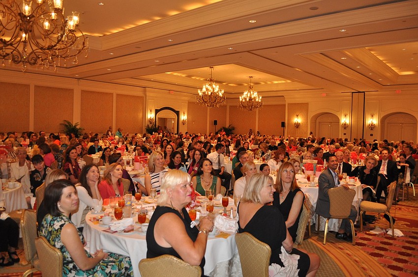 There were more than 800 people that attended the 25th Celebration Luncheon.