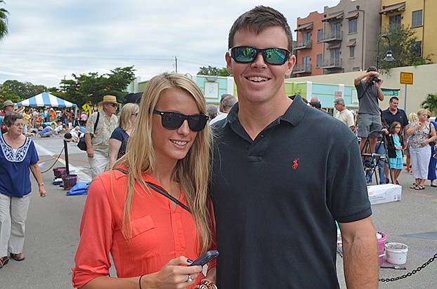 Aimee Brooks and Brandon Stockfis