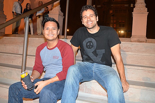 Alberto Enguerra and Mike Rossi