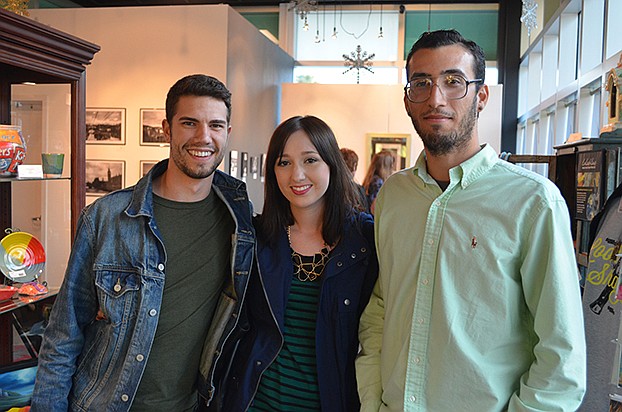 Brandon Bakus, Jillian Bromby and Marcello Mequita