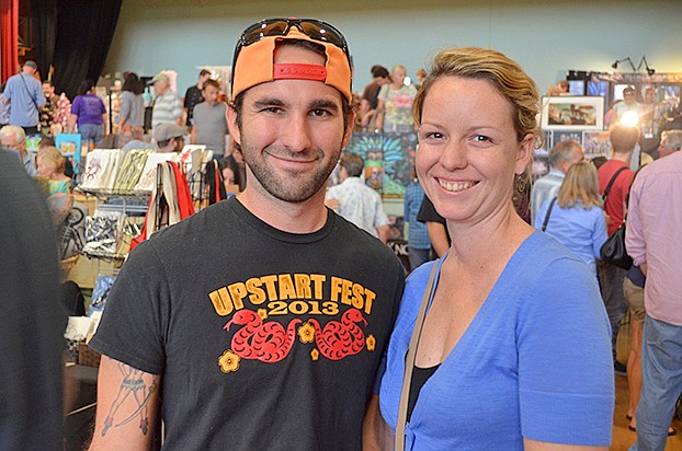 Brandon Paine and Erica Brinkman