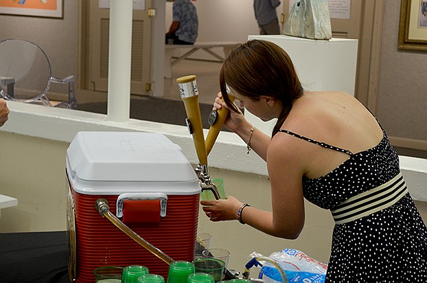 Camilla Wood serves up a few beers