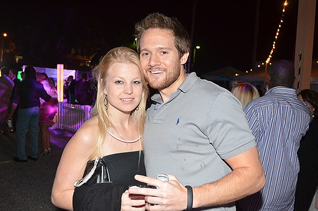 Chelsea O'Neill and Paul Daniel