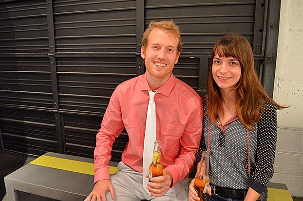 Chris Owens and Emily O'Malley