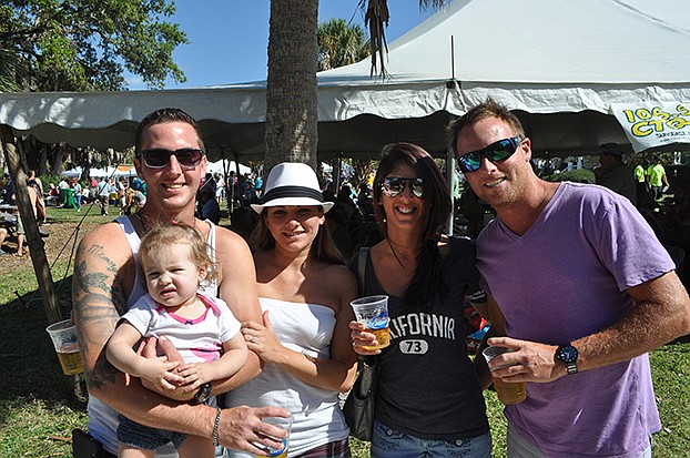 Chris Padilla with Sean, Lillian, Heather and Tammy Padilla