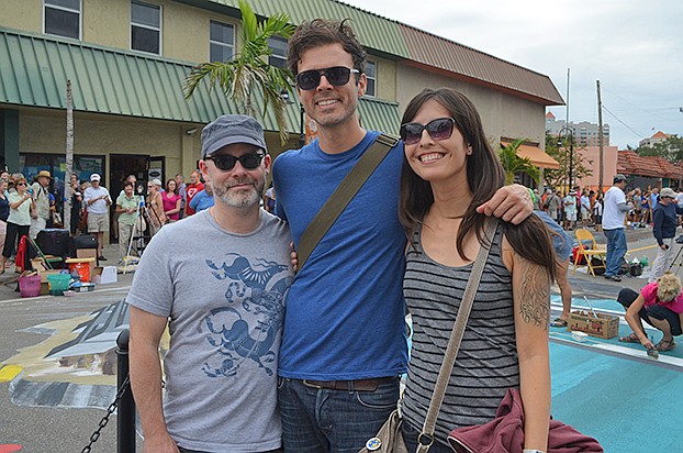 Chris Vincent, Carl Shaw and Amber Avestruz