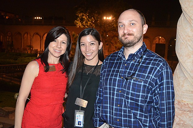 Christina Fraser, Alyssa Esteban and David Berry