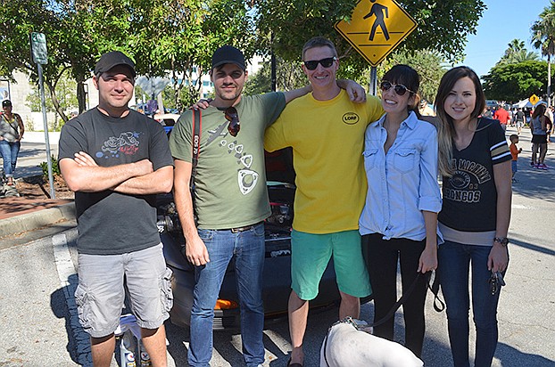 Derrick Dumont, Tom and Ileana Frascone and Kari Dumont