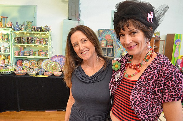 Dianne Glass and Pam Marwede