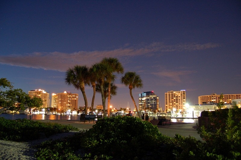 Downtown-Sarasota-Night