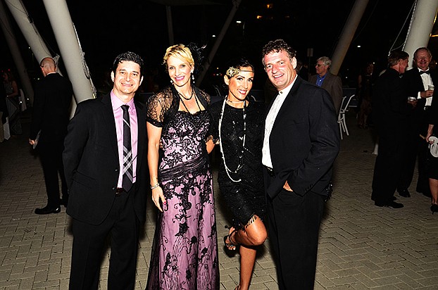 Dr. Peter Rubenstein, Ann Rubenstein with Nora and Andrew Guenther