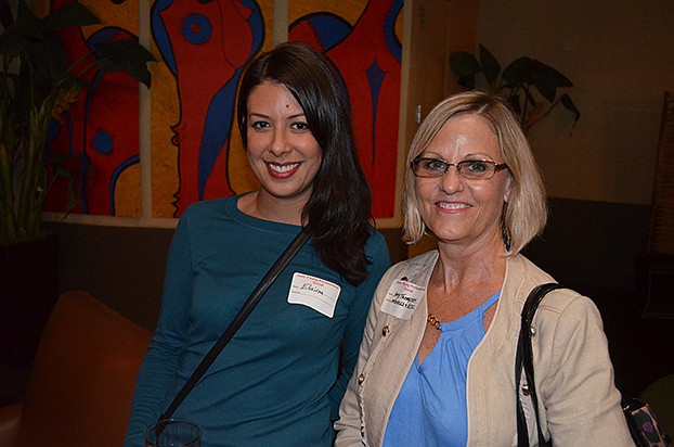 Elaina Margenthaler and Amy Thompson