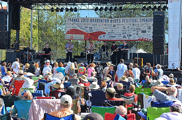 Fans packed the Bradenton Riverwalk