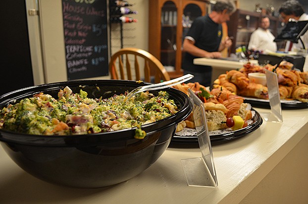 Guests enjoyed food and drink