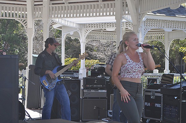 Guests enjoyed live music