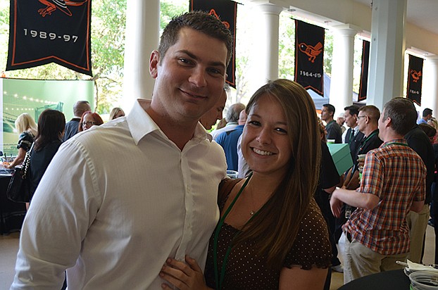 Hoyt Bochy and Emily Kilgore