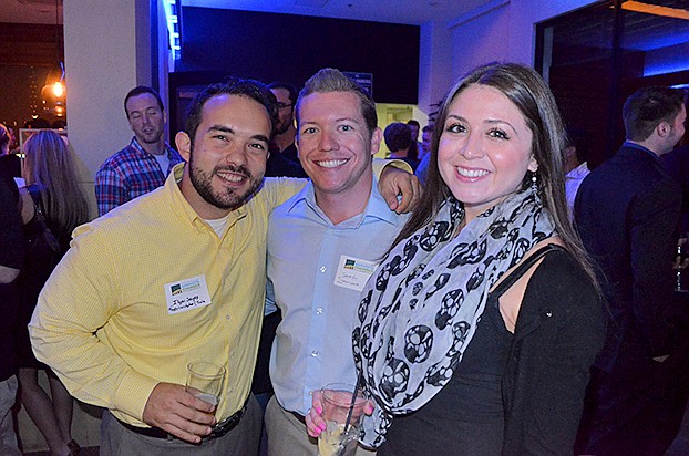Ilyas Sayeg, Steve Voss and Amanda Pasik