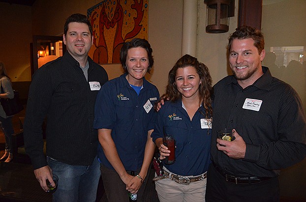 Jeremy DeMers, Jeanine Foley, Nick Plumley and Janyel Smith