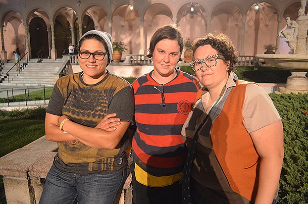 Jess Knight, Suzie Kelly and Shannon Fortner