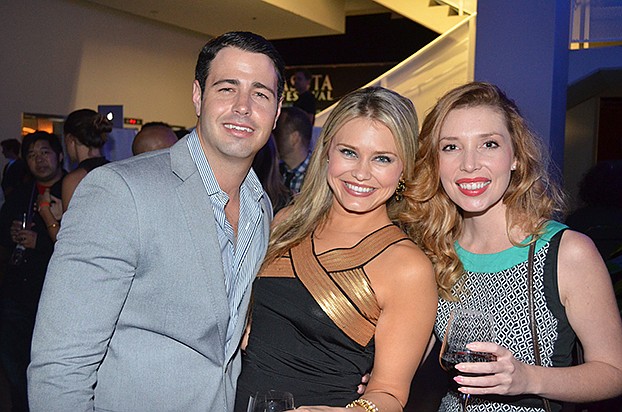 John Wohlwend, Lauren Graham and Amanda Picken