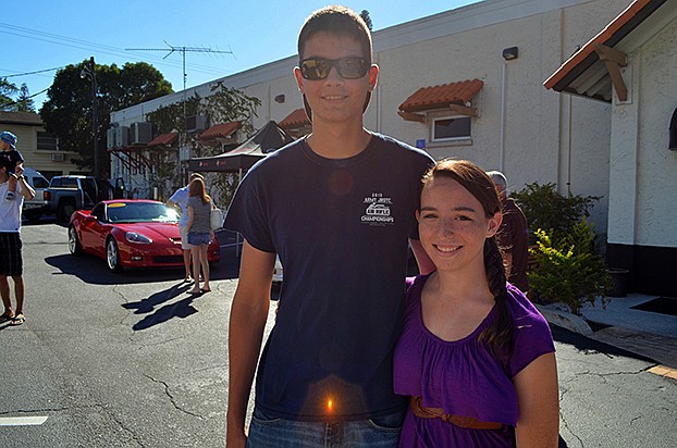 Jordan Saba and Angela Carreau