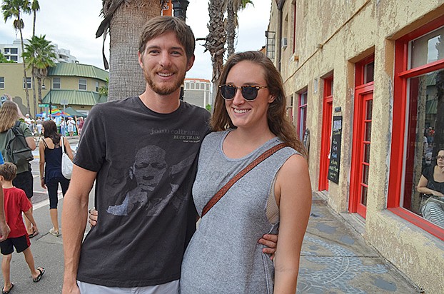 Justin Bruns and Alexis Schultz