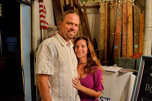 Keith Coker and Jessica Bahr