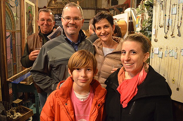 Kyle and Kristi Garner with Denise and Felix Lange