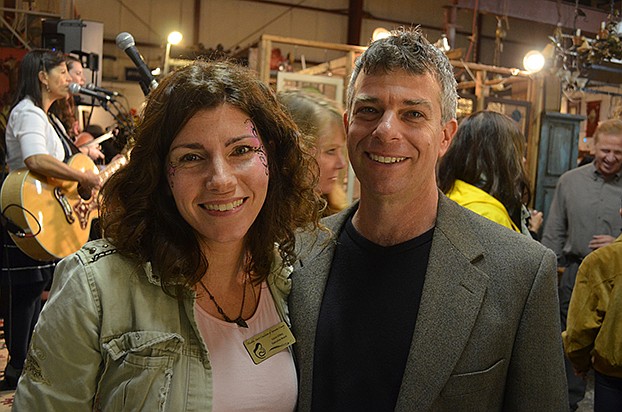 Laura Gilkey and Jesse White