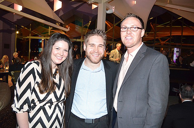 Liz Roszel, James COleman and Chris Krempz