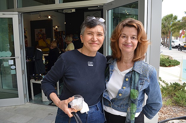 Mary Anne Golin and Carole Crosby