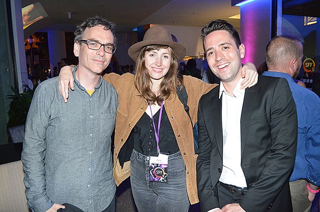 Matt Grady, Kate Lynn Sheil and Nigel Smith