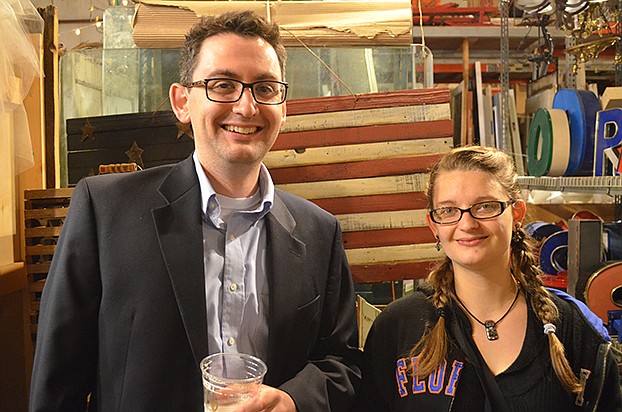 Matt Higgins and Rose Easey