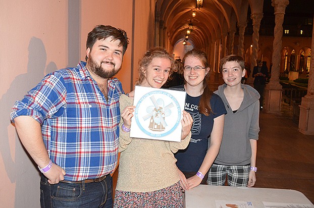 McAlister Grant, Lara Graverholz-Fisher, Erika Folk and Lauren Frye