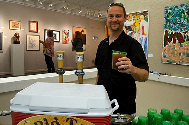 Mike Bisaha, of Big Top Brewing Company