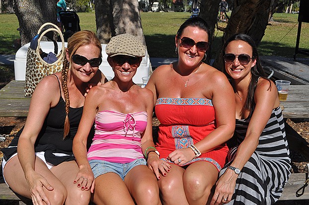 Patti Curcio, Simone Johnson, Jennifer Gurley and Cristina Gonzalez