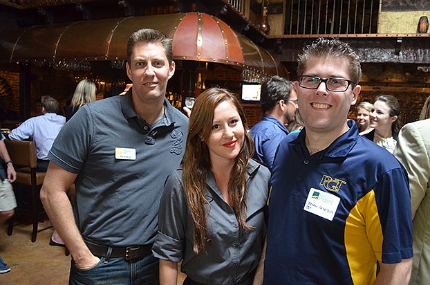 Paul Anderson, Amber Willis and Stevan Collins