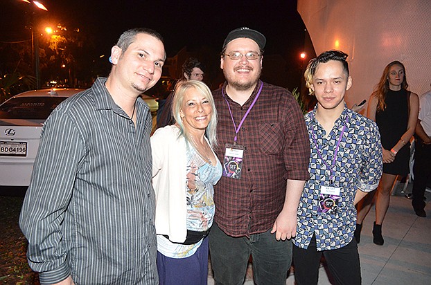 Phil Davison, Mikki G., Daniel Laabs and Jan Brandt