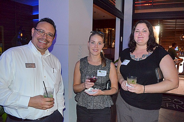 Rigo Rivera, Desiree Doggett and Melissa Magee