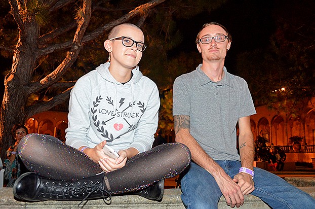 Robyn Denz and Tyler Ferguson