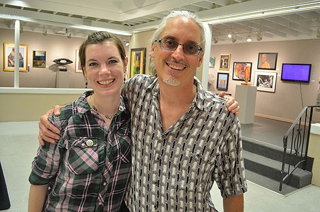 Sara Moone and Roger Landry