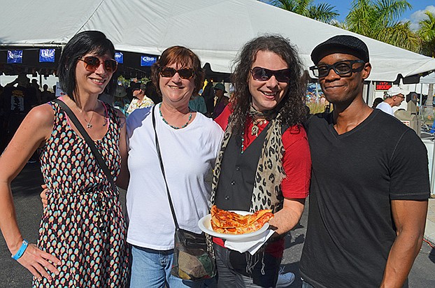 Sarah Merritt, Kathy Merritt, Anthony Gomes and Theodore Harden
