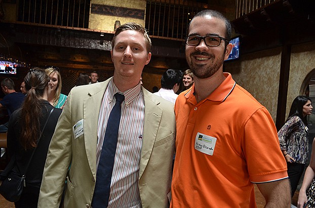 Scott Lawry and Kristian Blessington