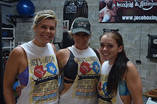 Sharon Lowenstein, Michelle Carr and Taylor Carr