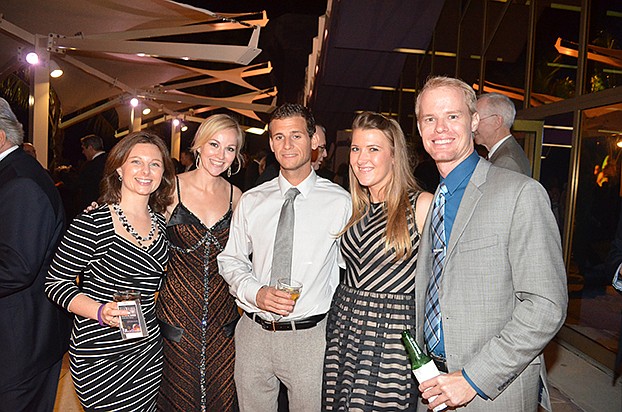 Victoria Jones, Melanie Martin, Robert and Amy Sicora and Ryan McCarthy