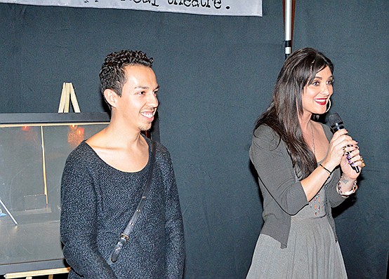 Zara Barrie addresses attendees