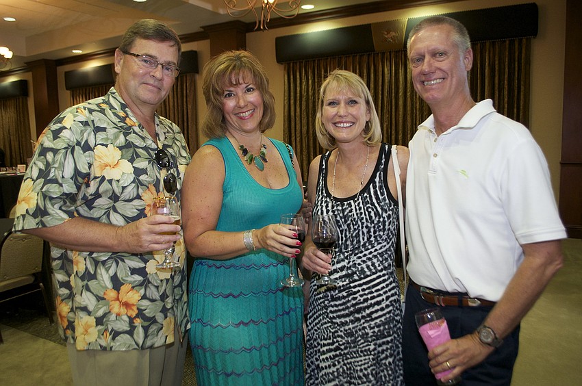 Howard Akey and Cari Fallen with Leslie and Ali Jeffrey