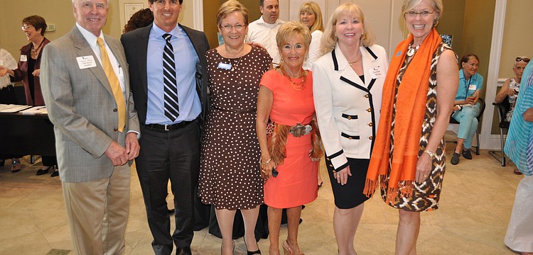 Jim Allan, Paul Tarantino, Jocelyn Stevens, Bunny Skirboll, Sandra Hanna and Roxie Jerde