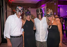 David and Lisa Arent with Jeff and Cary Woods